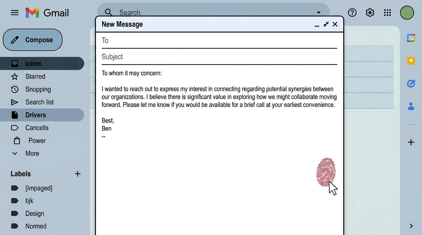 Ben Horwitz Made AI That Messes Up Your Emails on Purpose